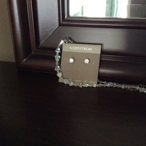 Cubic Zirconia Stud Earrings